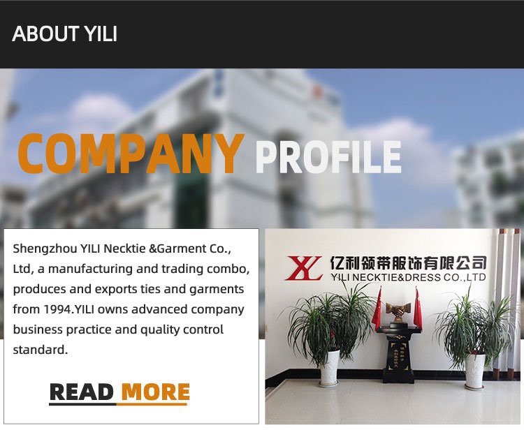 YiLi Necktie & Garment (manufacturer of neckwear and related fabrics)
