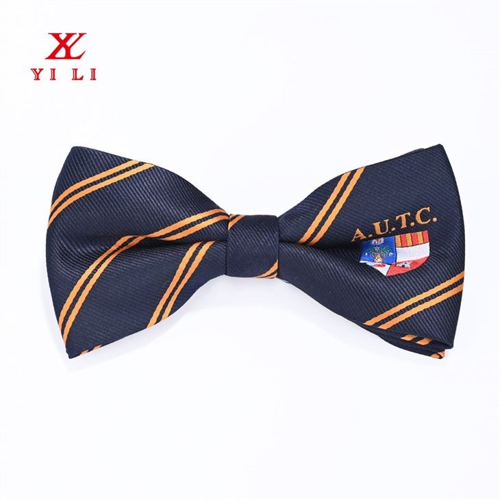 Silk Logo Bow Tie